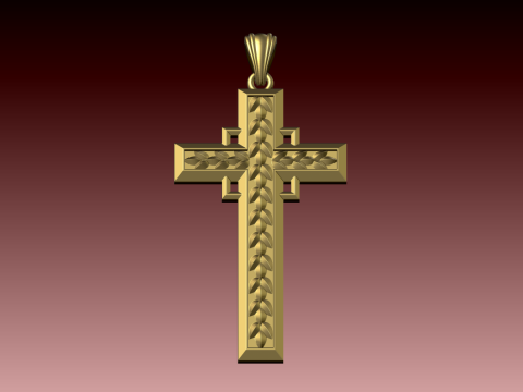 CROSS STYLE PENDANT 3D printmodel