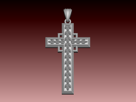 CROSS STYLE PENDANT 3D printmodel