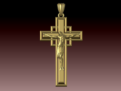 CROSS STYLE PENDANT Modèles 3D en vedette