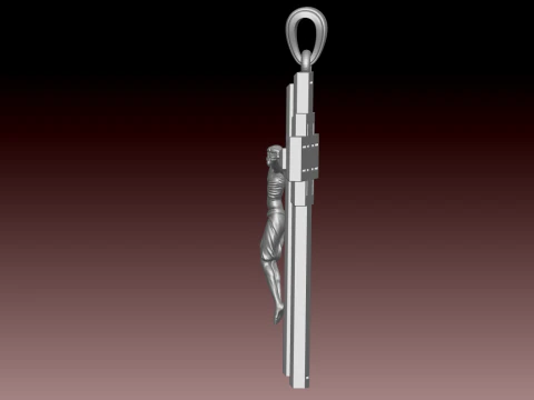CROSS STYLE PENDANT 3D Print Model