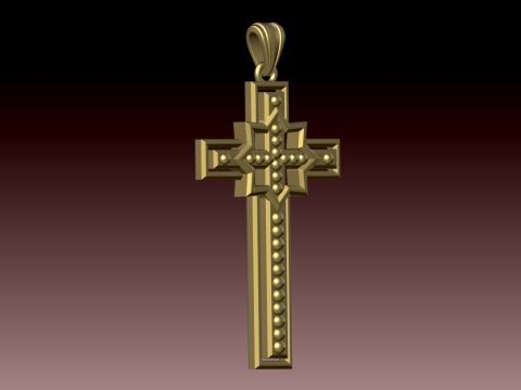 CROSS STYLE PENDANT Modèles 3D en vedette