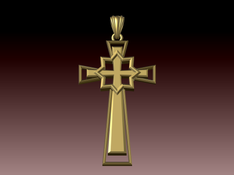 CROSS STYLE PENDANT Modèles 3D en vedette