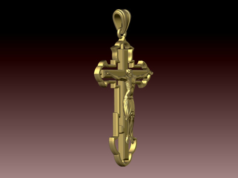 CROSS STYLE PENDANT 3D Принт Модель
