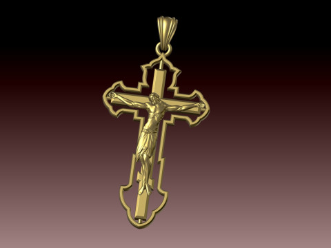 CROSS STYLE PENDANT 3D Принт Модель