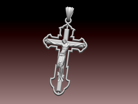 CROSS STYLE PENDANT 3D Принт Модель