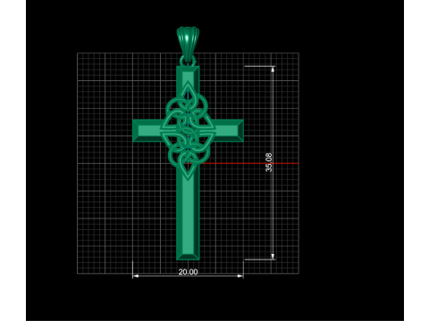 Pendant Model 3D Print Model