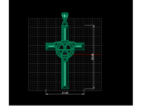 Pendant Model Modelo de Impressão 3D