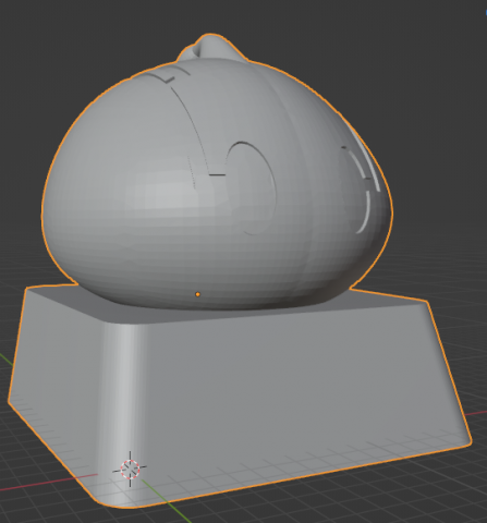 Keycap Genshin Impact Electro Slime 3D प्रिंट मॉडल .c4d .max .obj .3ds .fbx .stl .blend 