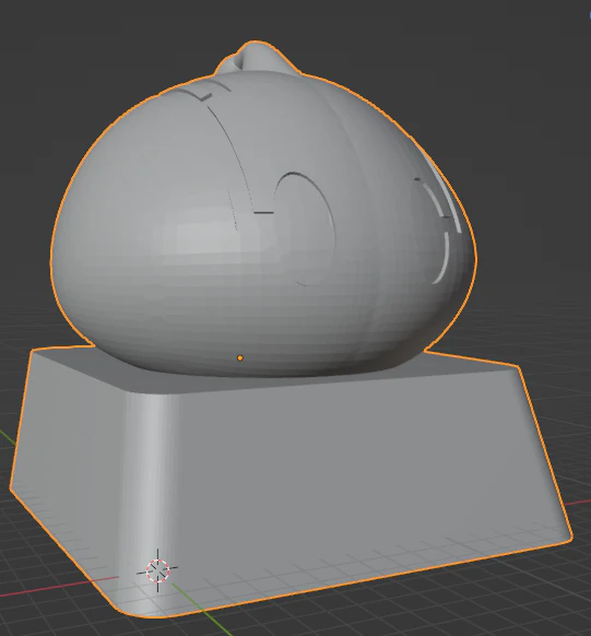 Keycap Genshin Impact Electro Slime 3D Print Model .c4d .max .obj .3ds .fbx .stl .blend 