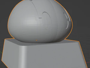 键帽原神冲击电子史莱姆 3D 打印模型