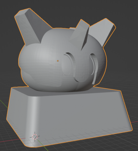 Keycap Genshin Impact Slime Geo Bot 3D Baskı Modeli .c4d .max .obj .3ds .fbx .stl .blend 