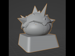 Keycap Genshin Impact Slimes CryoBotV3 3D 打印模型