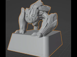 Keycap miniature forest crawler 3D Print Model
