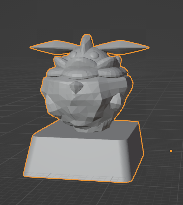 Keycap pokemon carbink 3D Print Model .c4d .max .obj .3ds .fbx .stl .blend