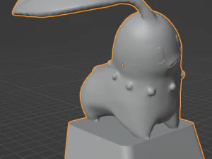 键帽 口袋妖怪 Chikorita 3D 打印模型