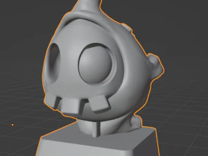 Tastenkappe Pokemon Duskull 3D Druckmodell