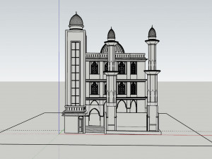 Mosque 3D Model
