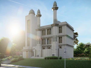 Mosqu&eacute;e Modèle 3D