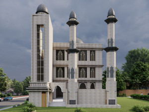 Mosque 3D Model