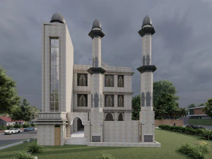 Mosque 3D Model