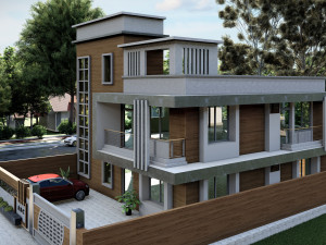 Modern House 3D 模型