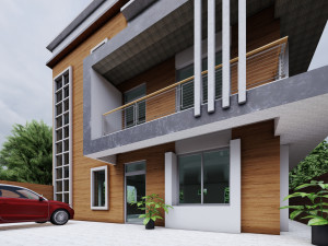 Modern House 3D 模型