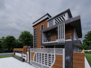 Modern House 3D 模型