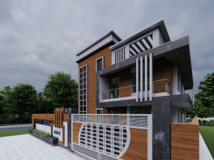 Modern House 3D Model