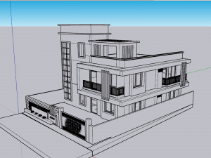 Modern House 3D 模型