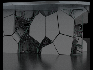 Parametric Table 3D Model
