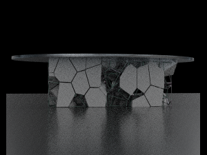Parametric Table 3D Model