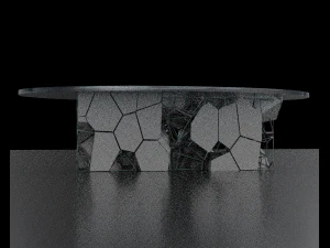 Parametric Table 3D Model