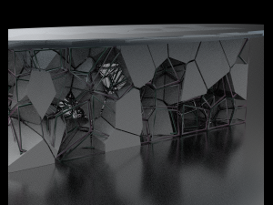 Parametric Table 3D Model