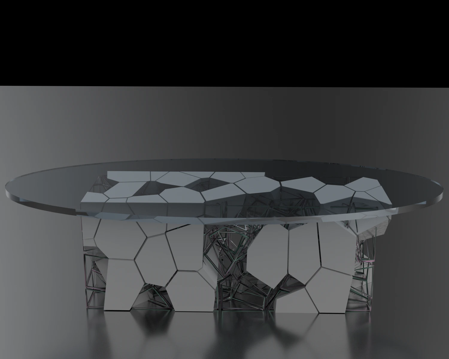 Parametric Table 3D Model .c4d .max .obj .3ds .fbx .stl .blend 