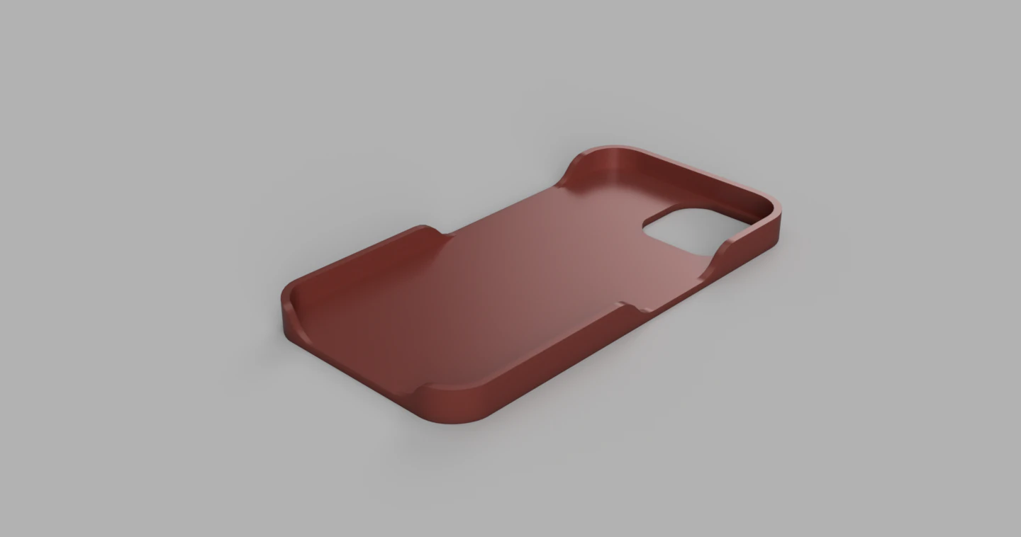 IPhone 14 Pro Case 3D Print Model .c4d .max .obj .3ds .fbx .stl .blend 