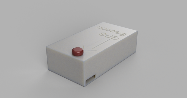 GPS MOBILE BEACON 3D 프린트 모델 .c4d .max .obj .3ds .fbx .stl .blend 