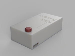 GPS 모바일 비콘 3D 프린트 모델