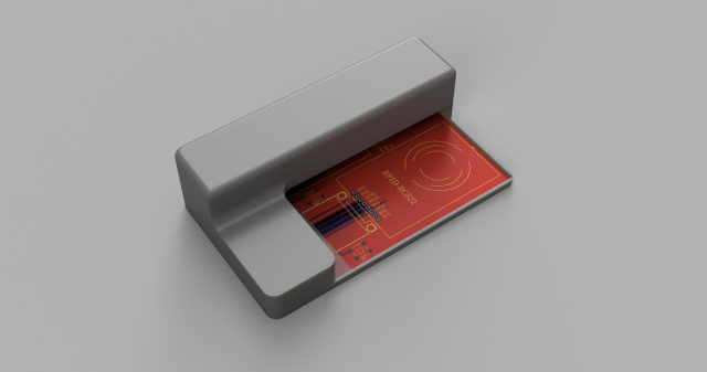 WIRELESS RFID CARD COPIER 3D Принт Модель .c4d .max .obj .3ds .fbx .stl .blend 