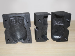 OWL CANDLE MOLD Model Cetak 3D