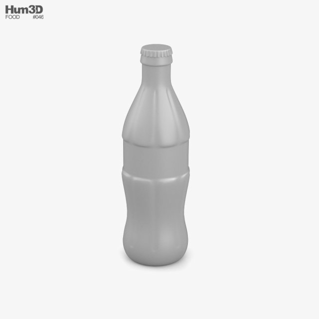 Coca Cola 3D-Modell .c4d .max .obj .3ds .fbx .stl .blend 