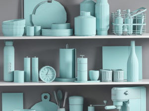 Kitchen accessories 01 3D 모델