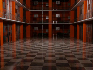 Prison 3D Model