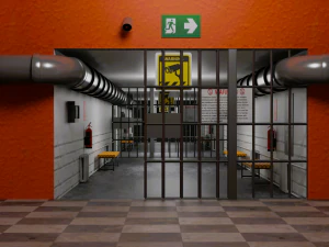 Prison 3D Model