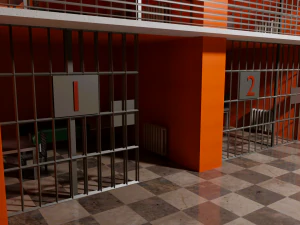 Prison 3D Model