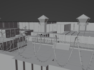 Prison 3D Модель