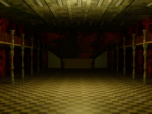 Scary School 3D Model