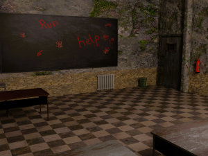 Scary School 3D मॉडल
