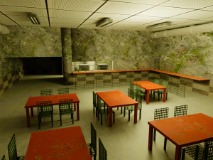 Scary School 3D Model