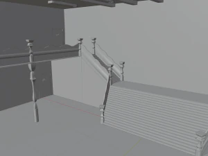 Scary School 3D Model