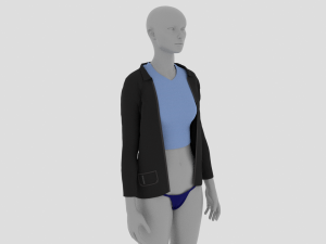 Womens Dress - Female Outfit Clothes 3D Модель